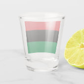 Pan-Afrikaanse UNIA-vlag Shot Glas (Achterkant)