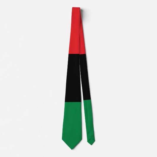 Pan-Afrikaanse UNIA-vlag Stropdas (Voorkant)