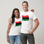 Pan-Afrikaanse (UNIA) Vlag T-shirt (Unisex)