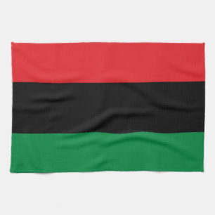 Pan-Afrikaanse UNIA-vlag Theedoek