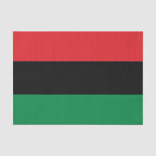 Pan-Afrikaanse UNIA-vlag Tissuepapier