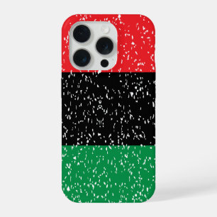 Pan-Afrikaanse vlag, Afro-Amerikaanse Zwarte gesch iPhone 15 Pro Case