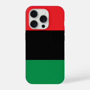 Pan-Afrikaanse vlag, Afro-Amerikaanse zwarte gesch iPhone 15 Pro Case