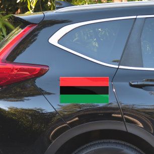 Pan-Afrikaanse vlag, Afro-Amerikaanse zwarte gesch Sticker