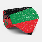 Pan-Afrikaanse vlag, Afro-Amerikaanse zwarte gesch Stropdas (Opgerold)