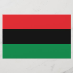 Pan-Afrikaanse vlag Briefpapier