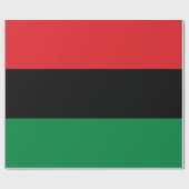 Pan-Afrikaanse vlag Cadeaupapier (Vlak)