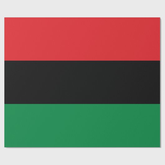 Pan-Afrikaanse vlag Cadeaupapier (Vlak)