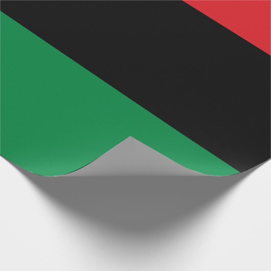 Pan-Afrikaanse vlag Cadeaupapier (Hoek)