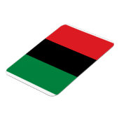 Pan-Afrikaanse Vlag Flexibele Fotomagneet Magneet (Linkerzijde)