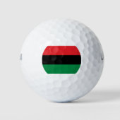 Pan-Afrikaanse vlag Golfballen (Voorkant)