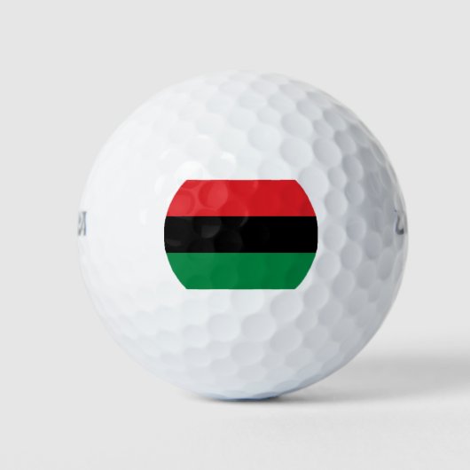 Pan-Afrikaanse vlag Golfballen (Voorkant)