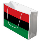 Pan-Afrikaanse vlag Groot Cadeauzakje (Voorkant Gekanteld)