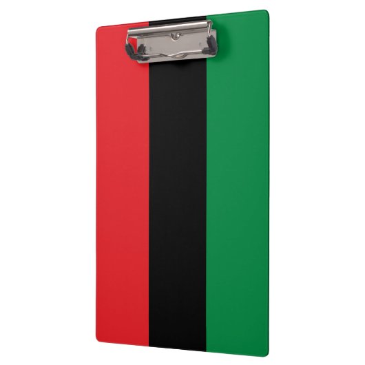 Pan-Afrikaanse vlag Klembord (Links)