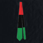 Pan-Afrikaanse vlag Kwanzaa Stropdas<br><div class="desc">Pan-Afrikaanse vlag Kwanzaa stropdas</div>