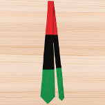 Pan-Afrikaanse vlag Kwanzaa Stropdas<br><div class="desc">Pan-Afrikaanse vlag Kwanzaa stropdas</div>