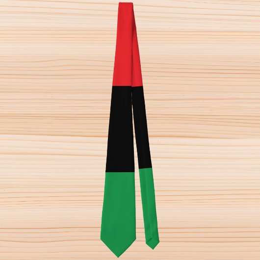 Pan-Afrikaanse vlag Kwanzaa Stropdas