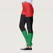 Pan-Afrikaanse vlag Leggings (Links)