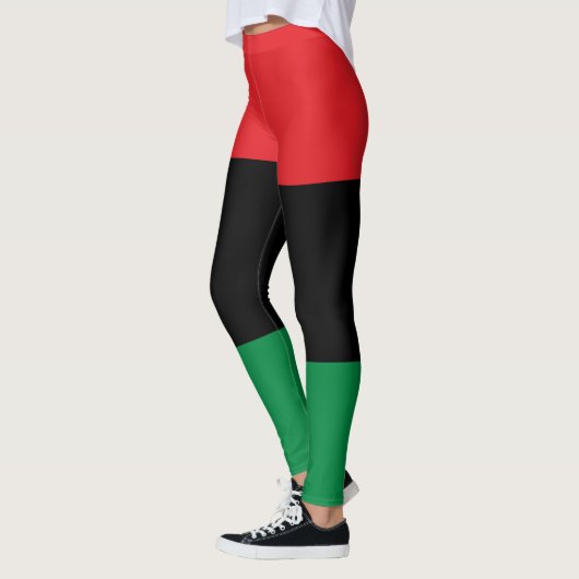 Pan-Afrikaanse vlag Leggings (Links)