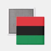 Pan-Afrikaanse vlag Magneet (Voorkant / Achterkant)