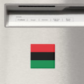 Pan-Afrikaanse vlag Magneet (Insitu (Vaatwasser))