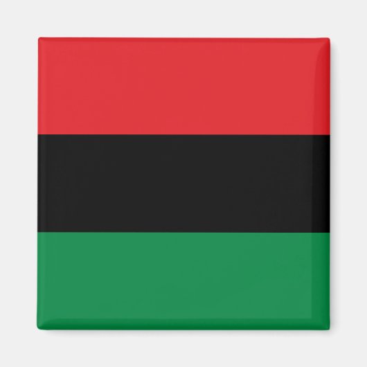 Pan-Afrikaanse vlag Magneet (Voorkant)