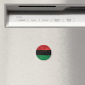 Pan-Afrikaanse vlag Magneet (Insitu (Vaatwasser))