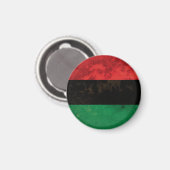 Pan-Afrikaanse vlag Magneet (Voorkant / Achterkant)
