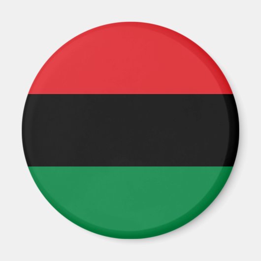 Pan-Afrikaanse vlag Magneet (Voorkant)