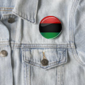 Pan-Afrikaanse vlag met glanzende ronde Button 5,7 Cm (In situ)