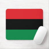 Pan-Afrikaanse vlag Muismat (Met muis)