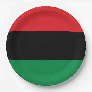 Pan-Afrikaanse vlag Papieren Bordje