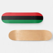Pan-Afrikaanse vlag Persoonlijk Skateboard (Horizontaal)