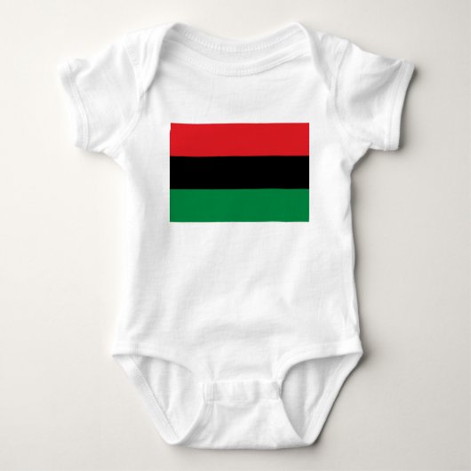 Pan-Afrikaanse vlag Romper (Voorkant)