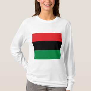 Pan-Afrikaanse vlag T-shirt