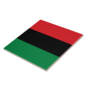 Pan-Afrikaanse vlag Tegeltje (Zijkant)