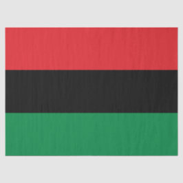 Pan-Afrikaanse vlag Tissuepapier