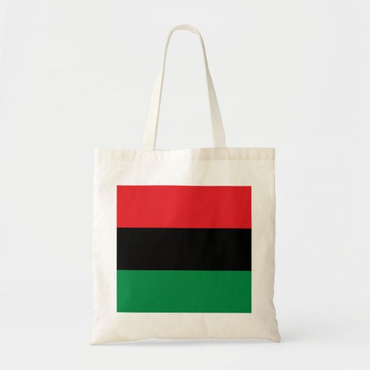 Pan-Afrikaanse vlag Tote Bag (Voorkant)