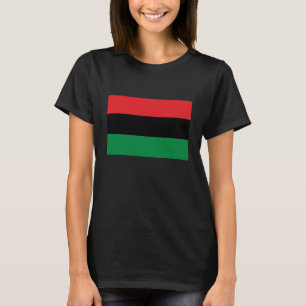 Pan-Afrikaanse vlag & Unia-symbool T-shirt