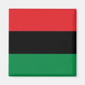 Pan-Afrikaanse vlag van UNIA Kwanzaa Magneet (Voorkant)