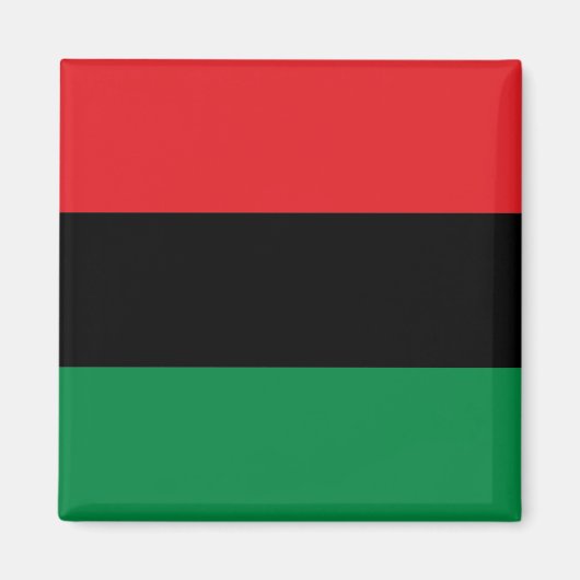 Pan-Afrikaanse vlag van UNIA Kwanzaa Magneet (Voorkant)