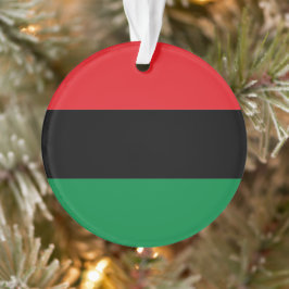 Pan-Afrikaanse vlag van UNIA Kwanzaa Ornament