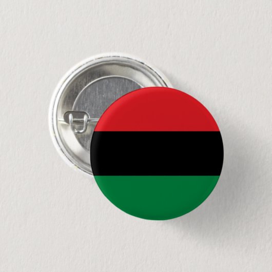 Pan-Afrikaanse vlag van UNIA Kwanzaa Ronde Button 3,2 Cm (Voorkant /achterkant)