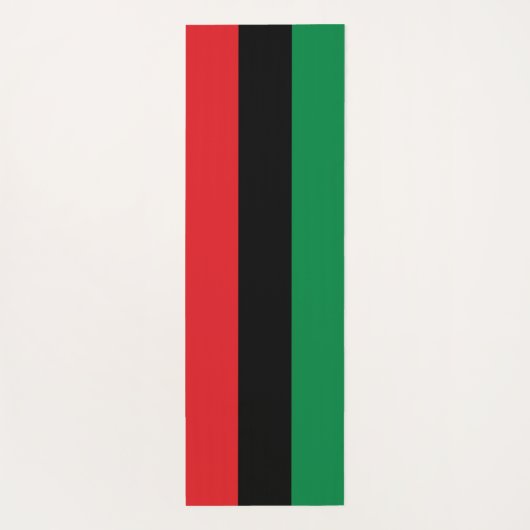 Pan-Afrikaanse vlag Yogamat (Achterkant)