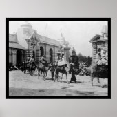 Pan Am Expo Camel Parade 1901 Poster (Voorkant)