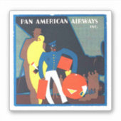 Pan American Airways inc Sticker (Voorkant)