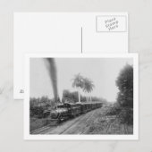 Pan American Central Railroad in Guatemala Briefkaart (Voorkant / Achterkant)