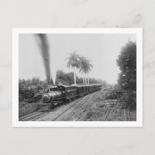 Pan American Central Railroad in Guatemala Briefkaart (Voorkant)