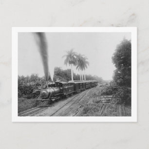 Pan American Central Railroad in Guatemala Briefkaart