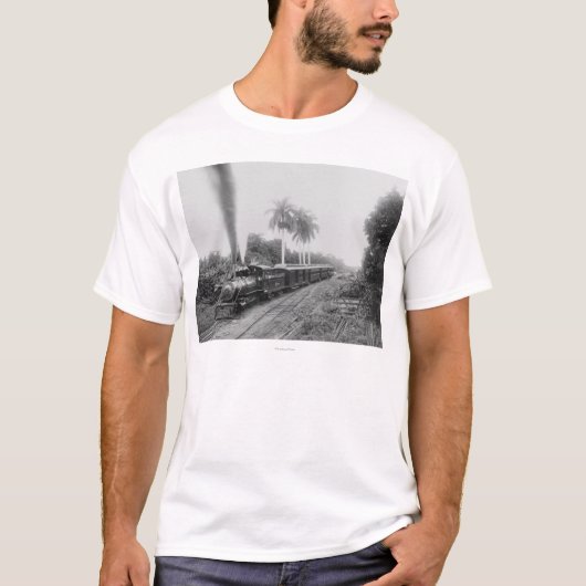 Pan American Central Railroad in Guatemala T-shirt (Voorkant)